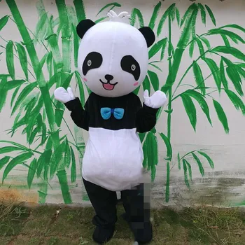 Panda Talismanas Kostiumas Cosplay Kostiumai Šalis Žaidimas Suknelė Komplektus Drabužių, Reklamos Helovinas, Kalėdos, Velykos Suaugusieji