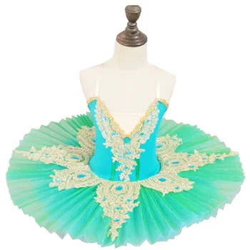 2022 M. Mergina Baleto Suknelė Gulbių Ežeras Tutu Baleto Moterų Šokių Suknelė Aukso Nėrinių Ballerina Diamond Suaugusiųjų Baleto Mdc Veiklos Kostiumas