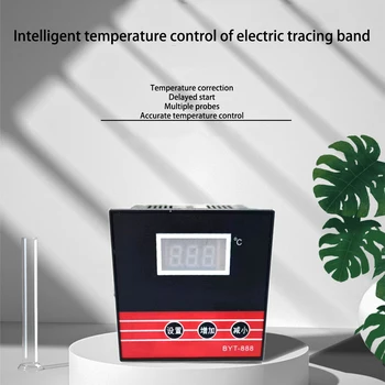 Skaitmeninis Temperatūros Reguliatorius Termostatas Thermoregulator inkubatorius Relay LED 10A Šildymo Aušinimo STC-1000 STC 1000 -50°C~120°C