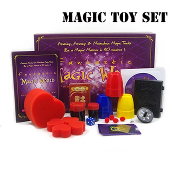 Stebuklinga Žaislų Rinkiniai Su Anglų Kalbos Mokymas Magija Gudrybės Magia Dovanų Dėžutės Vaikams, Vaikams, Dėlionės, Žaislų Arti Gatvės Magija Švietimo