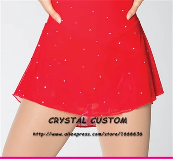 Crystal Užsakymą Dailiojo Čiuožimo Suknelė Mergaitėms, Naujas Prekės ženklas Čiuožyklos Drabužius Konkurencijos DR4643