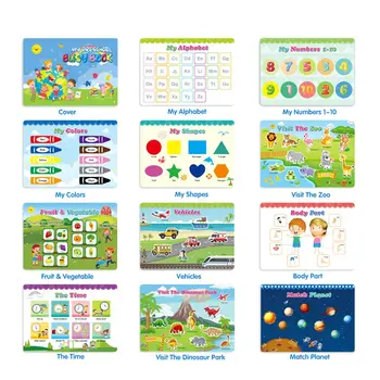 Žaislai Ikimokyklinio Amžiaus Vaikams Montessori Vaikų Mokymosi Veiklos, Žaislų, Knygų Skaitymai Užimtas Knyga