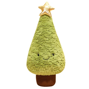 29-65CM Mielas Modeliavimas Kalėdų Eglutė Pliušinis Žaislas Evergreen Pliušas Pagalvės Lėlės, Norinčių Medžių Įdaryti Dovana Kalėdų Dekoro