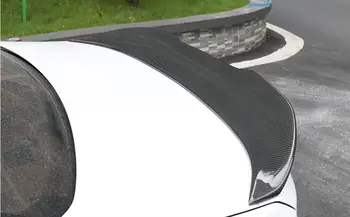 Anglies Pluošto Automobilio Galinio Sparno Kamieno Lūpų Spoileriai BMW 3 Series F30 320i 328i 335i F80 M3 F82 M4 2013-2018 m.