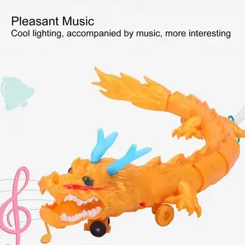 Mielas Dinamiška Muzika Automatiškai Išvengti Kliūčių, Vaikų Dragon Apšvietimo Žaislas, skirtas Namų Šviesos Žaislas Muzikos Žaislas