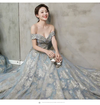 Vintage silver blue kamuolys suknelė princesė cosplay stebuklų viduramžių suknelė Renesanso suknelė karalienės Viktorijos Belle Kamuolys
