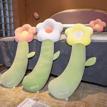 Mielas gėlių pagalvę pliušinis žaislas namų sofos, pagalvės, pagalvėlės, mergaitė miega įrašą kojų pagalvę nuraminti lėlės