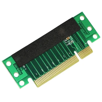 PCI - Express 8X Riser Card 90 Laipsnių Adapteris Kortelės 8X PCI-E Teisę Kampo Konverteris Kortelę 1U/2U Serverio Važiuoklės Kompiuteris