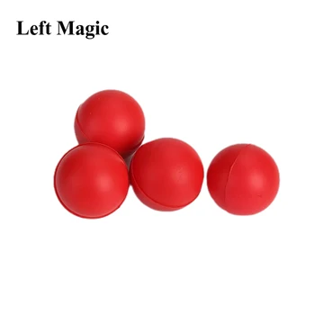 Raudona Dauginant Biliardo Kamuoliukus (Minkštas,Dia 4.2 cm ) Magija Gudrybės Vienos iki Keturių Kamuoliukų Magas Etape Iliuzija Gudrybė Priedai Prop