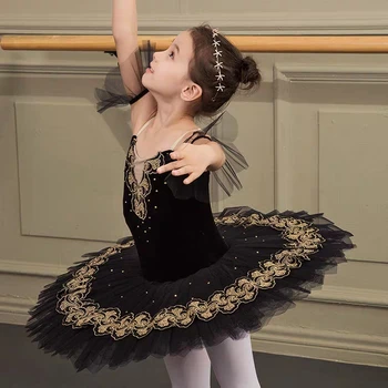 Vaikų Profesionalių Baleto Šokių Suknelė Vaikai Baltoji Gulbė Suaugusiųjų Veiklos Suknelė Mergina Ballerina Kostiumai Gimnastikos Triko