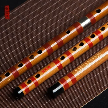 Dong Xuehua 8881 fleita dangtis, profesinės klasifikavimo bandymas, atlikti kartaus bambuko fleita, 5 gabalus, 7 gabalus, cdefg aliuminio