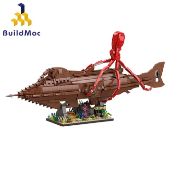 BuildMoc Lygos Pagal Jūros Povandeninis laivas 