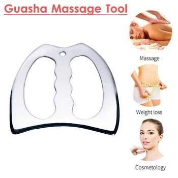 Nerūdijančio Plieno IASTM Terapija Masažo Priemonės Giliųjų Audinių Massager Guasha Fasciją Atkūrimo Raumenų Relaksacija Gua Sha Grandymo Valdyba
