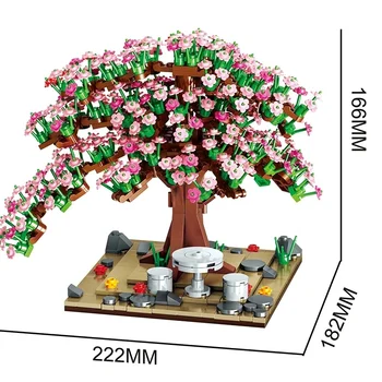 Blokai Romantiška Vyšnių Medžio Blokai Sakura 